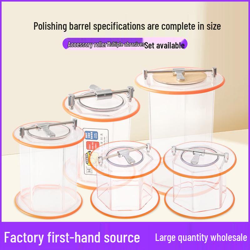 KT-2000 Portable Rotary Tumbler Polisher for Metal Jewelry Finishing