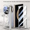 Magsafe Magnetic Transparent Privacy Screen Tempered Glass Protector Case For Huawei Mate X6 X5 Spring Hinged Holder Back Cover