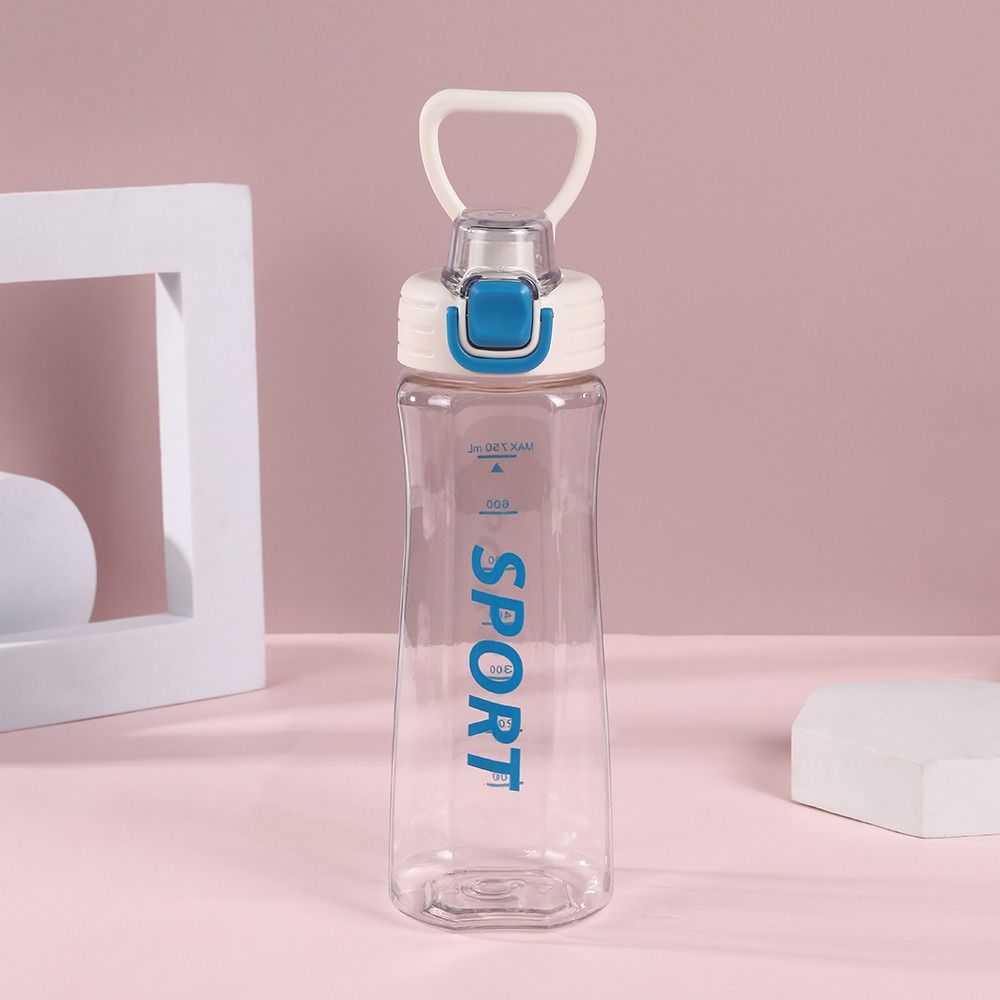 

Bounce Lid Drinking Sports Water Cup with Straw Large Capacity Sports Kettle Camping Drinking Tool