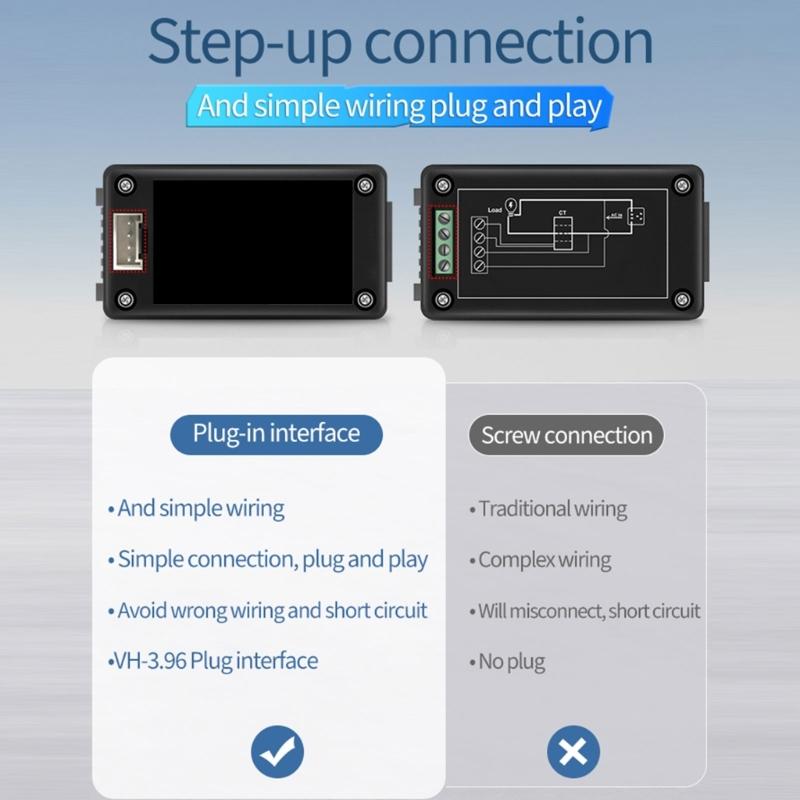 80-260V Voltage Detector Current Meter Multimeter Current Voltage Power Energy Meter Voltmeter Ammeter Testing Meter