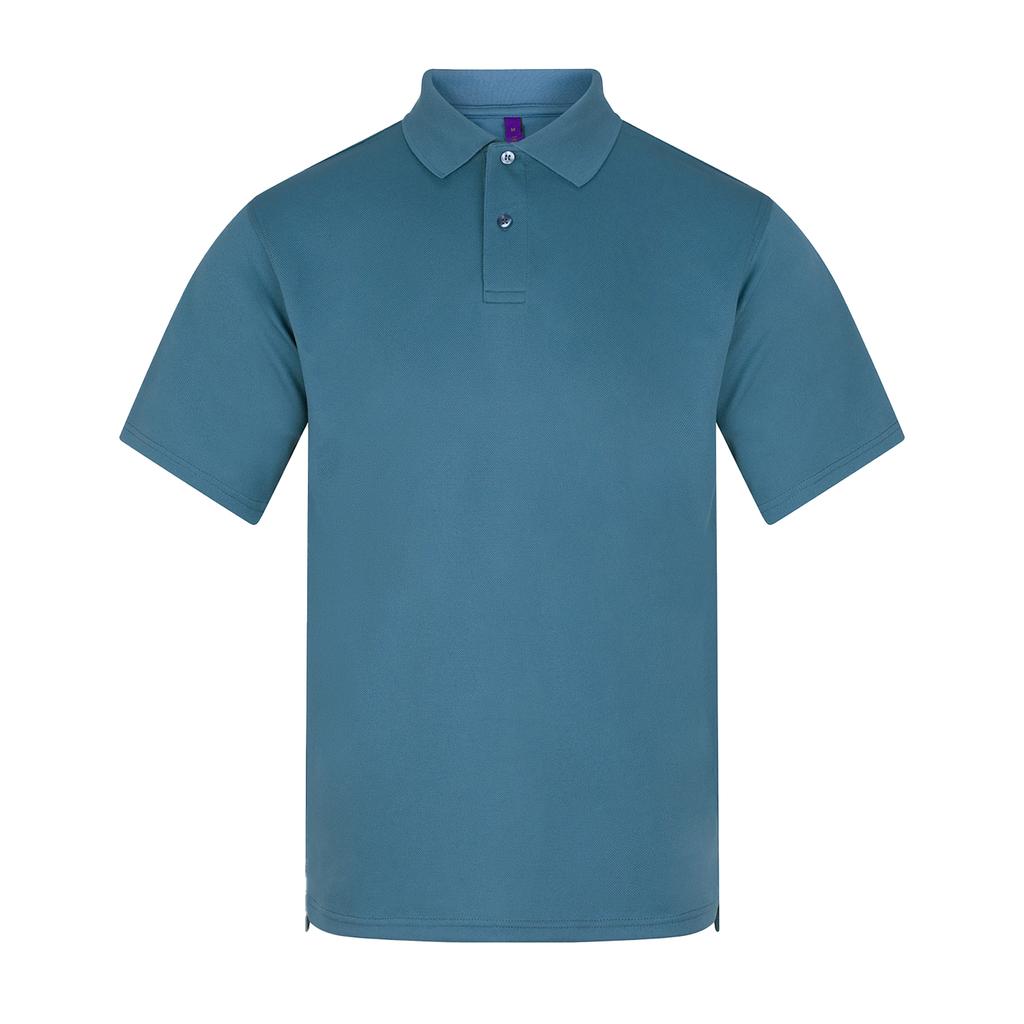 Henbury Mens CoolplusÂ® Pique Polo Shirt
