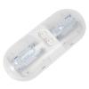 12V 800lm Dome Roof Light LED Oval Ceiling Lamp for Car RV Trailer Camper Boat