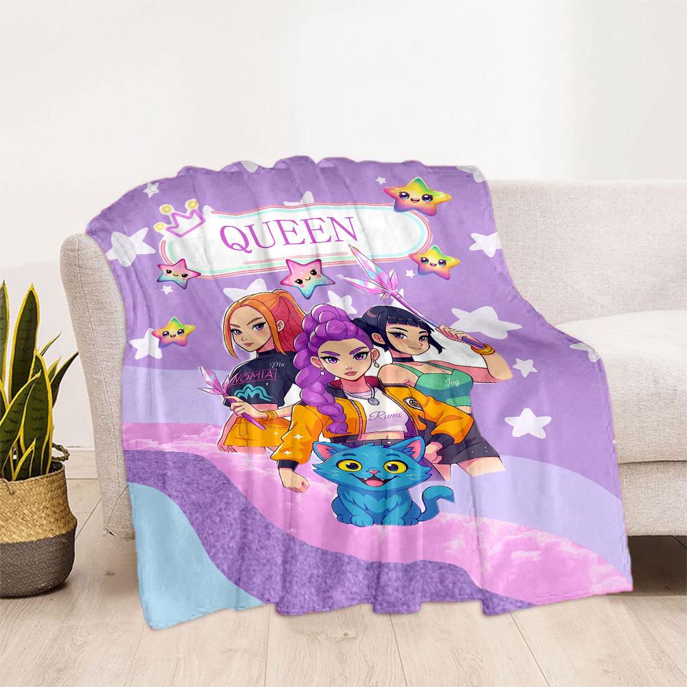 Huntrax: Future Warriors Blanket Durable Comfort Suitable for Livingroom Bed Couch Four Seasons Universal Modern Style