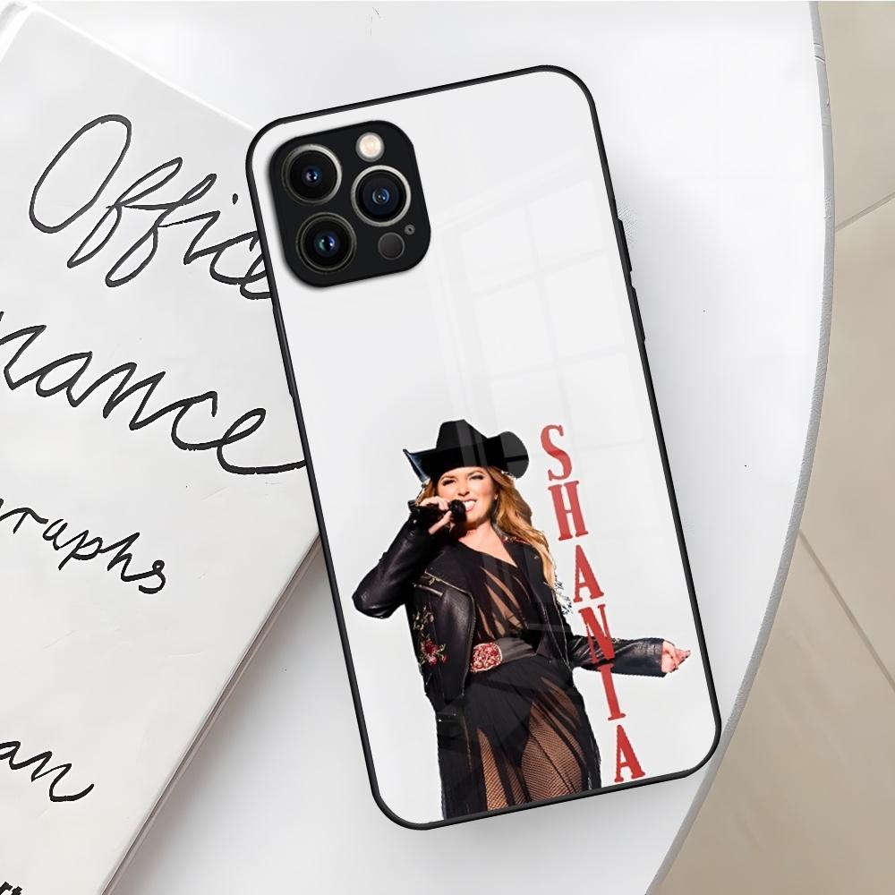 

Shania Twain Phone Case for Iphone 17 16 Air 15 14 12 11 13 Pro Max Mini X Xr Xs Se Puls glass Cover iPhone 16 Plus