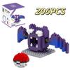 61 Style Funny Building Blocks Assembly Anime Picachu Charizard Doll Blastoise Bulbasaur Gengar Bricks Toy for Kid