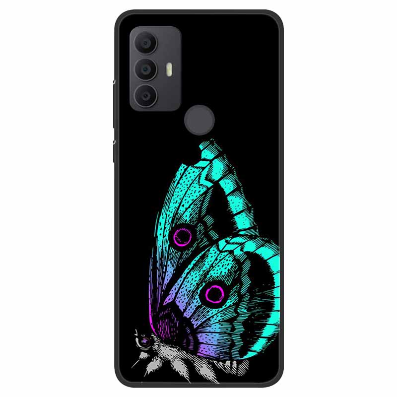 For TCL 30 SE Case 305 306 Soft Silicone Cool Cartoon coque For TCL 306 305 Back Cover Para TCL 30SE Cases Fashion TPU Fundas