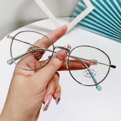 Trends Frauen Büro Anti-Blaulicht-Brillen Übergroße Computerbrille Quadratische weibliche blaue blockierende große Brillenfassung