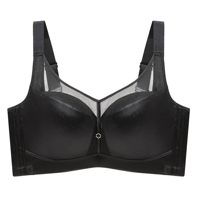 Soft Steel Ring Underwear for Women In Summer Thin Plus Size Bra Full Cup Collection Accessory Bra