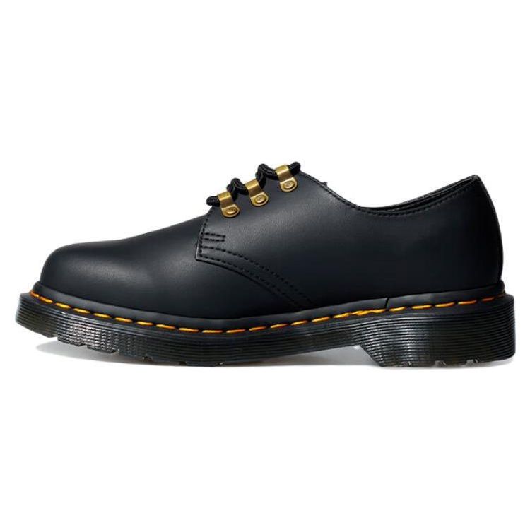 Dr. Martens 1461 PU Fashion British Style Low-Top Casual Shoes Unisex Casual Shoes Black 27643001