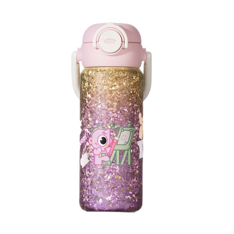 GUOZI Portable Kids 560ML Titanium Straw Cup