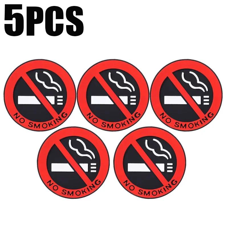 Universal Car Interior No Smoking Stickers Warning Logo Taxi Car Prevent Smoking Sign Sticker Home Wall No Smoking Sign Decal