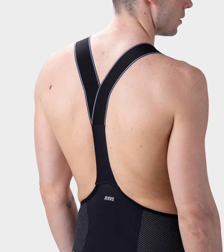 Ale Spodenki Rowerowe na Szelkach Letnie Niesamowicie Ostateczne Wyścigowe Proste Wyściełane RACE Męskie [Bardzo Odporne na Ścieranie Tkaniny, Mocne] Dopasowanie, Oddychające,