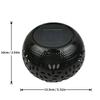JYL TS/093,Hollow Iron Solar Light for Garden Layout Landscape Lamp Villa Balcony Ambient Decor Night Lamp