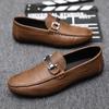 Men Loafers Shoes for Men Luxury Business Dress Shoes Comfy Slip-on Drive Moccasins Footwear Male Brand Leather Boat Shoes Men
