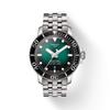Stainless Steel Green Dial Men's Fashion Watch T120.407.11.091.01