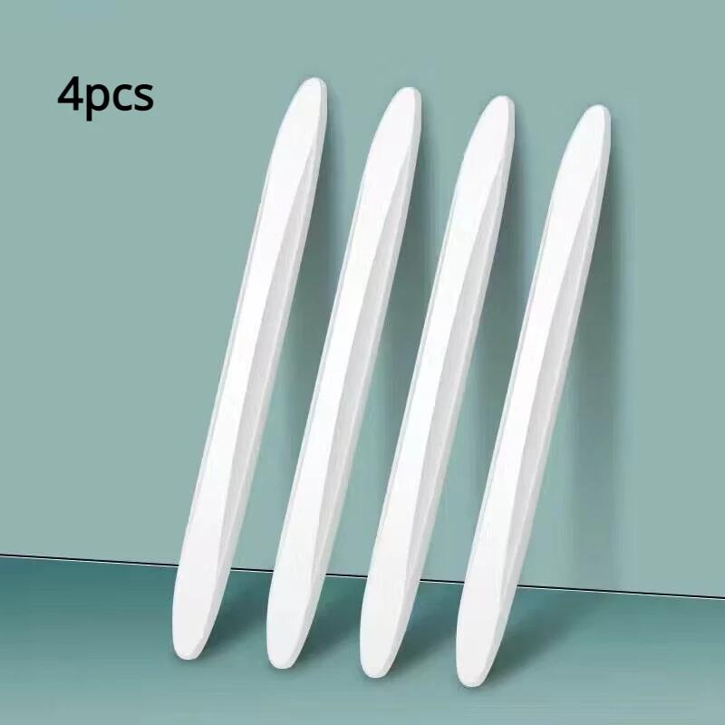 2/4Pcs Auto Car Door Edge Protection Guards Buffer Trim Molding Protection Strip Scratch Protector Car Door Crash Bar