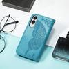 For Samsung Galaxy S25 Edge Case with Strap Butterfly Pattern PU Leather Wallet Phone Cover
