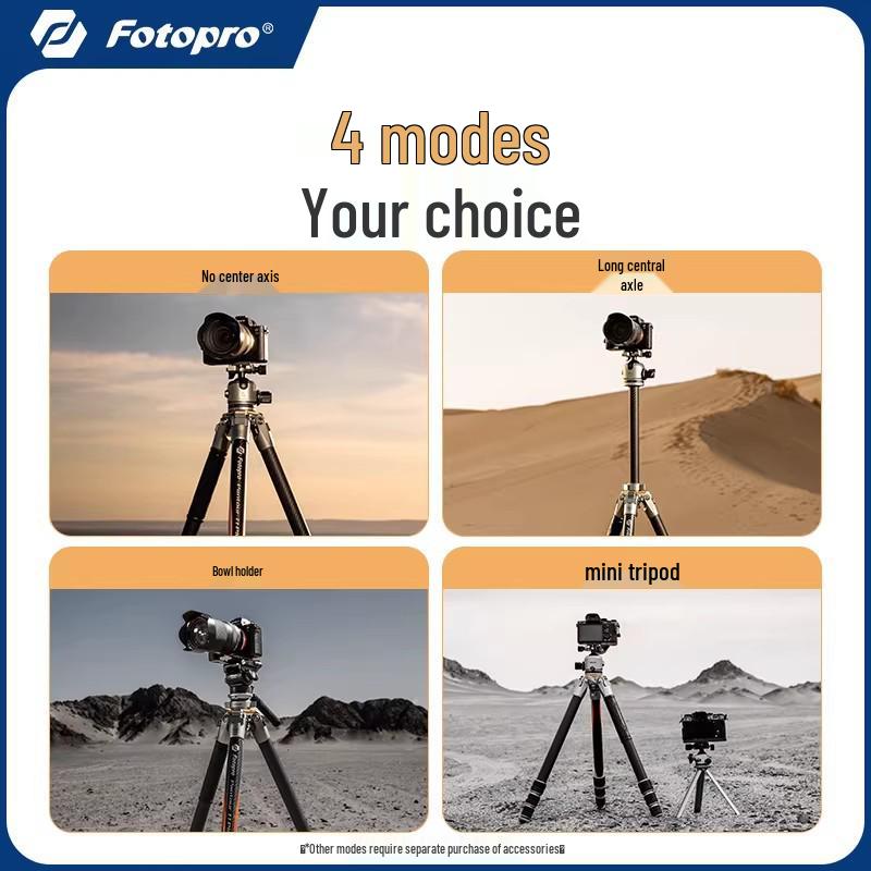 Fotoball T1PLUS Carbon Fiber Tripod with 32mm Damping Ball Head