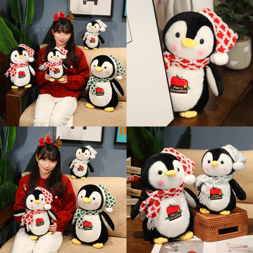 Adorable Christmas Penguin Plush Toy Perfect For Festive Decorations And Gifts