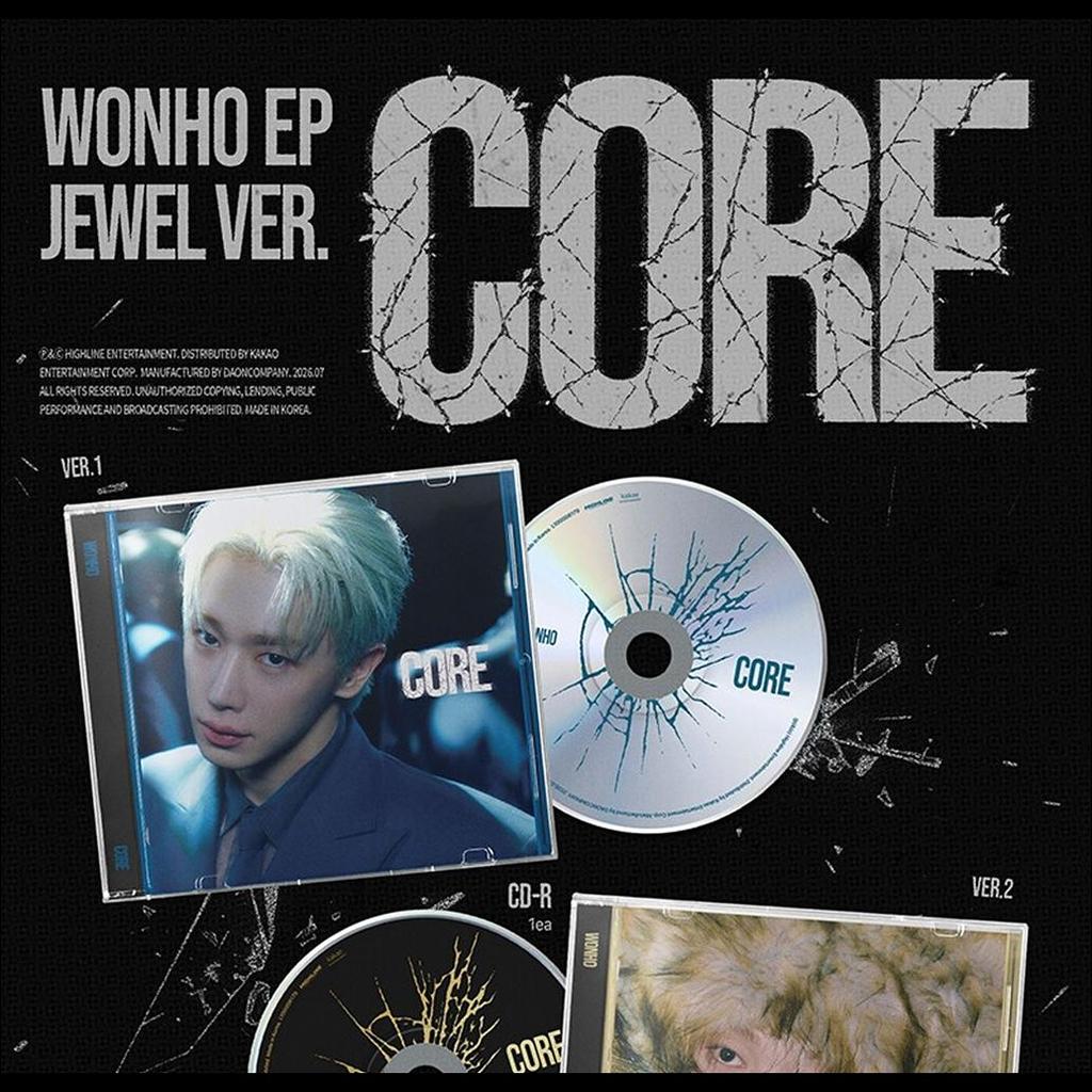 WONHO [CORE] Jewel Ver. EP Album + Free Gift