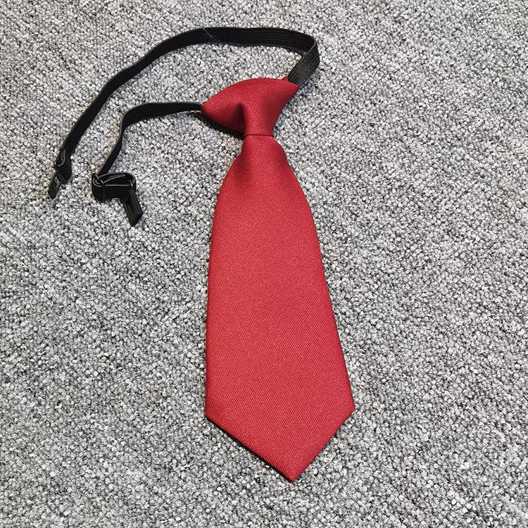 Παιδική Γραβάτα Νηπιαγωγείου Μαθητική Μονόχρωμη Τεμπέλικη Χωρίς Χτύπημα Ins Κορίτσια Σούπερ Κοντή Μίνι Μπλούζα Αξεσουάρ Στολής