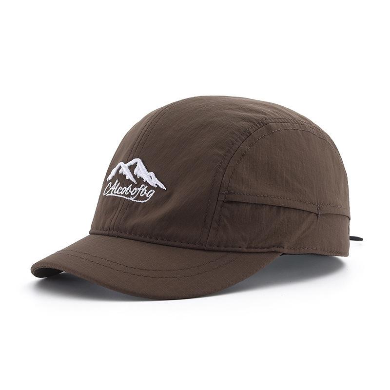 Short Hat Brim Men's Summer Breathable Quick Drying Baseball Cap Fashionable Lightweight Soft Top Sun Protection Baseball Cap Women