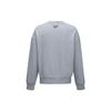 Reebok Round Neck Pullover Letter Print Breathable Long Sleeve Sweatshirt Women sweatshirt Light-Gray 24FRM306WGG3