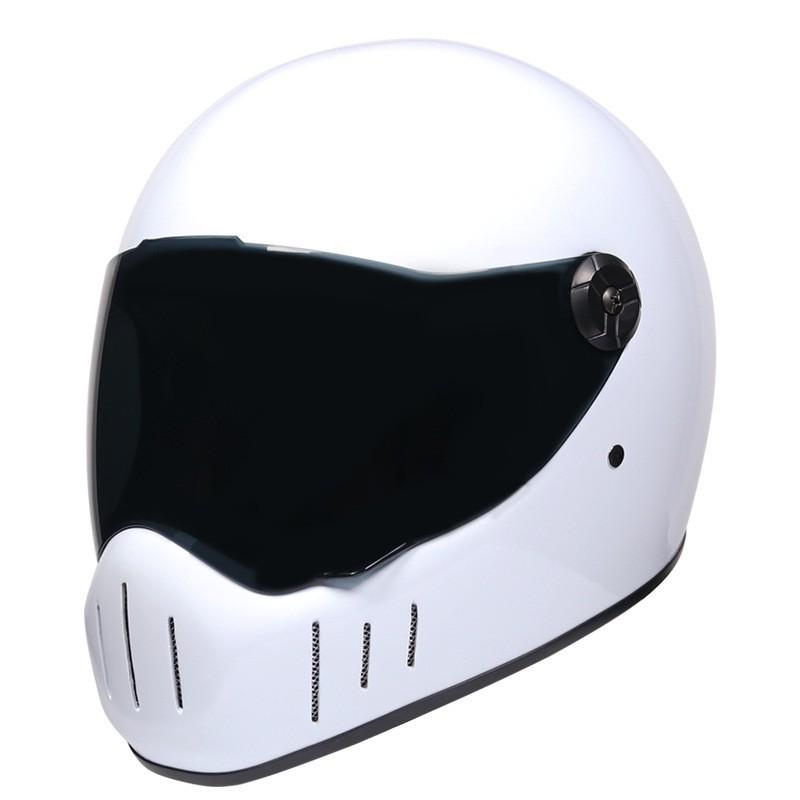 Retro Helmet Men's Full Harley Electric Bicycle Cruising Knight Riding Cover