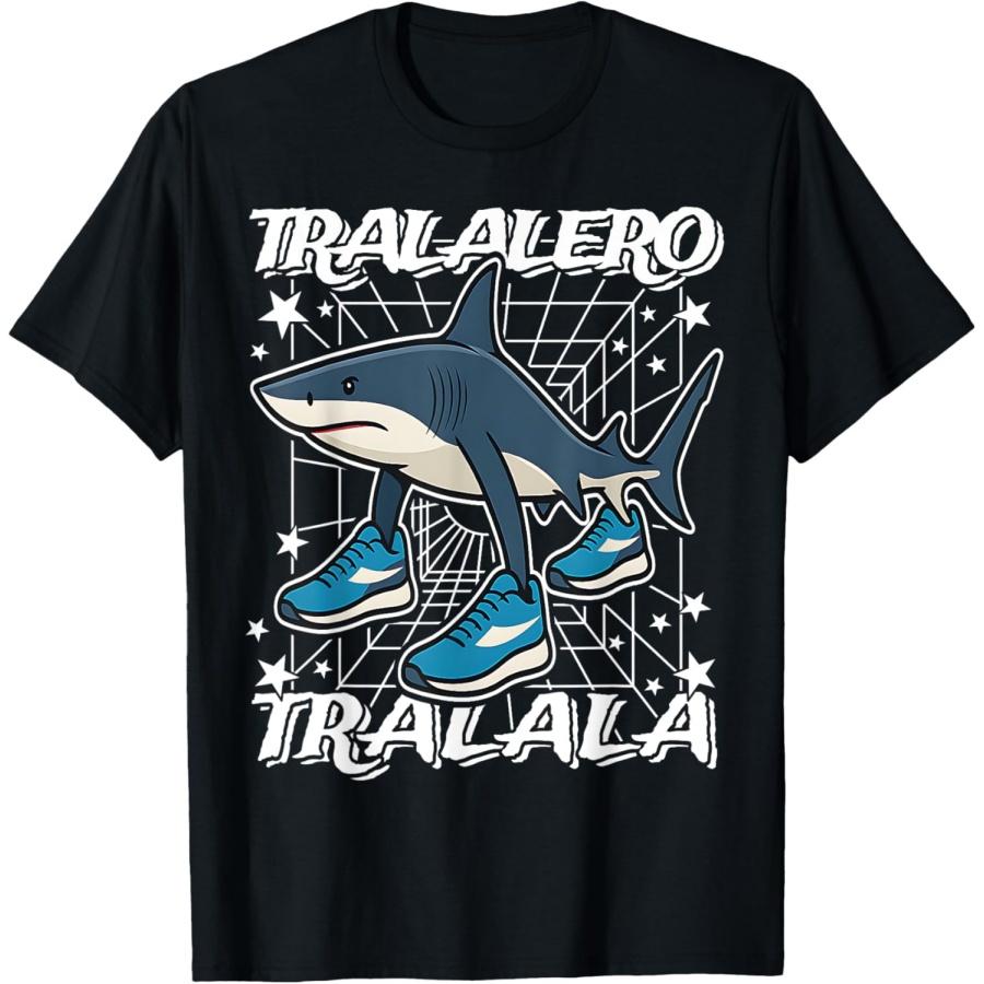 Tralalero-Tralala Italian-Brainrot He loves and Obeys God T-Shirt XXXXXL чёрный