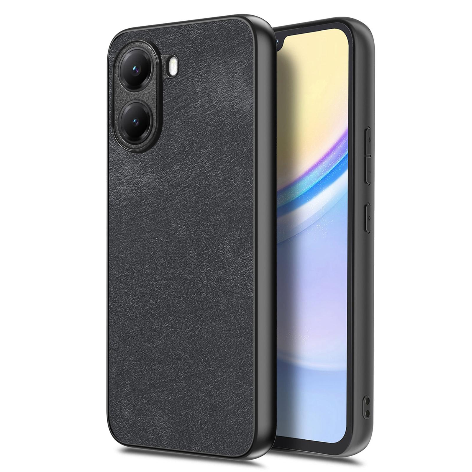 

Для Xiaomi Poco X7 Pro 5G/Xiaomi Redmi Turbo 4 5G Чохол Протиударний Тонкий Ретро Шкіряний Чохол-Накладка для Телефону D