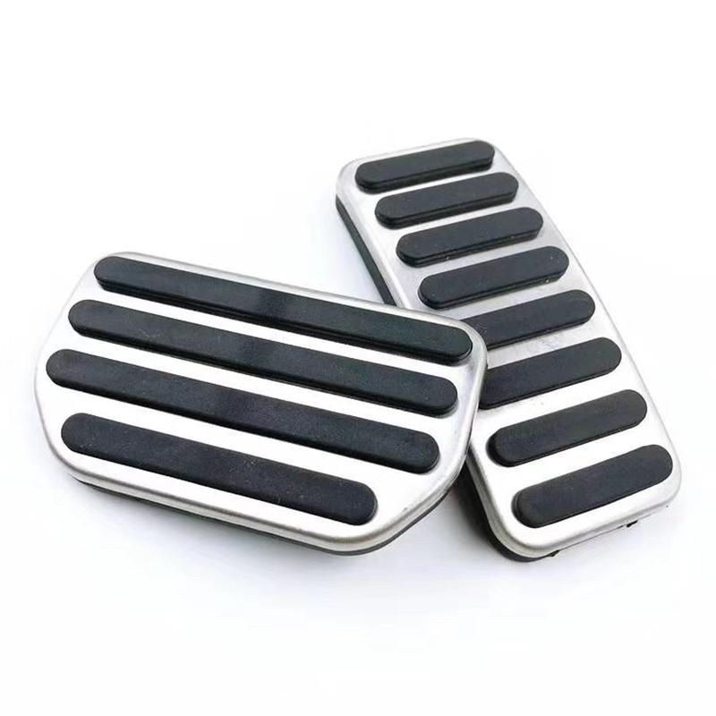 Edelstahl Auto Gaspedal Öl Bremspedal Kupplungspedal Abdeckung für Suzuki Vitara SX4 S-Cross Scross 2015 2016 2017 2018