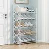 A 5-tier Shoe Rack, Suitable for Organizing Shoes In Bedrooms, Living Rooms, Hallways, and Behind Doors, Ideal for Holiday Gift-giving