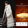 Aolaiyi Snow Armor Series 2025 Women's Long Hooded Duck Down Jacket
