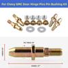 Hinge Repair Kit 19299324 For Chevrolet GMC Front Doors Hinge Pins Bushings Kit