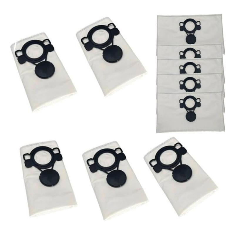 

Pack of 5/10 Vacuum Cleaner Bags Accessory for Nilfisk 107419593 ATTIX33/44 Station Large Capacity Vacuum Cleaner 1