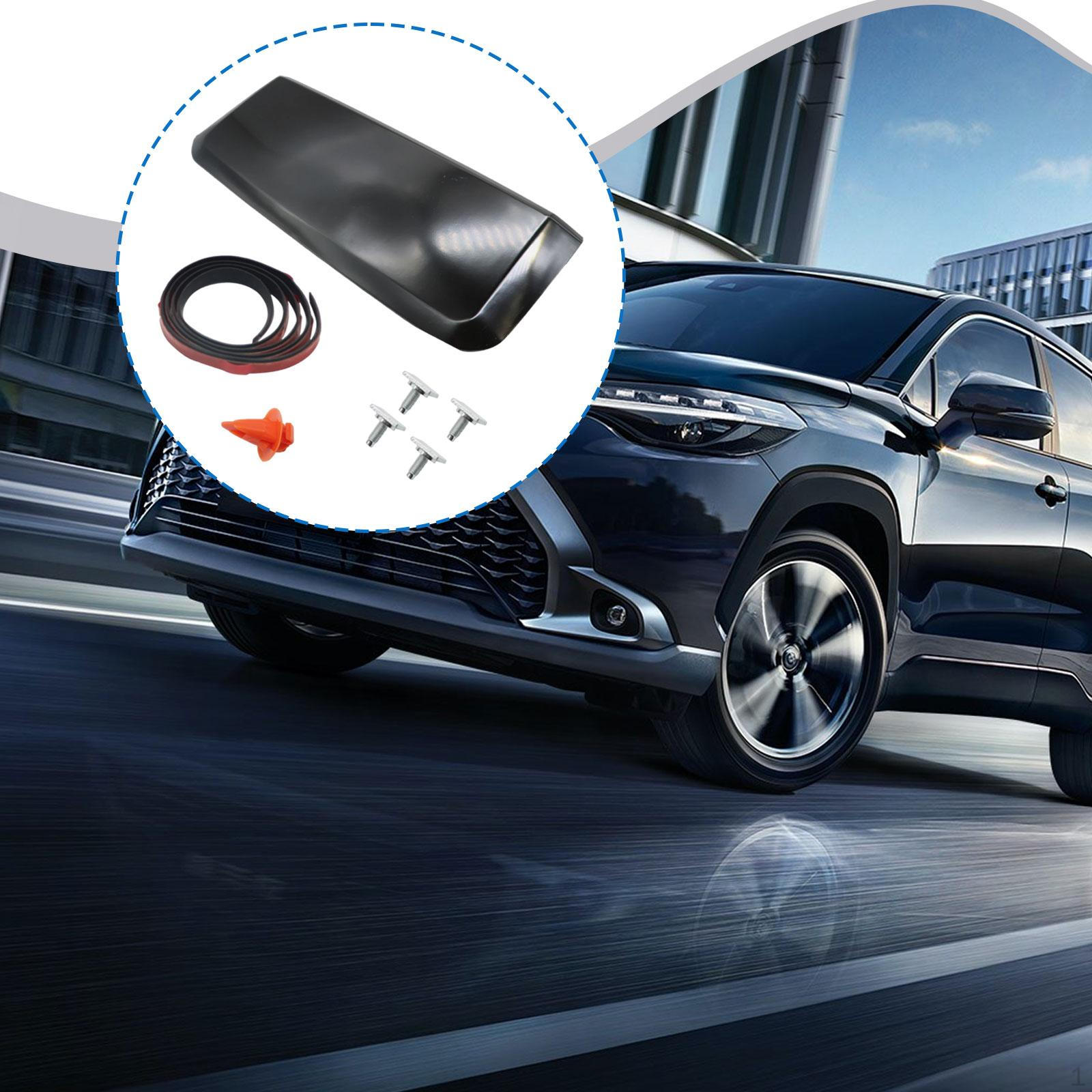 

Hood Scoop Kit Engine Dust Cover Sturdy Repair Auto Protector High Performance