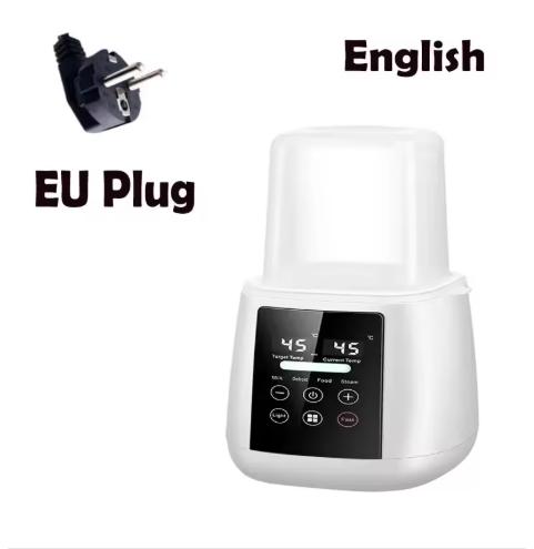 Babyflessenwarmer en sterilisator 6-in-1 Multifunctionele moedermelkverwarmer Nauwkeurige temperatuurregeling Babyflessenverwarm bleu де франс