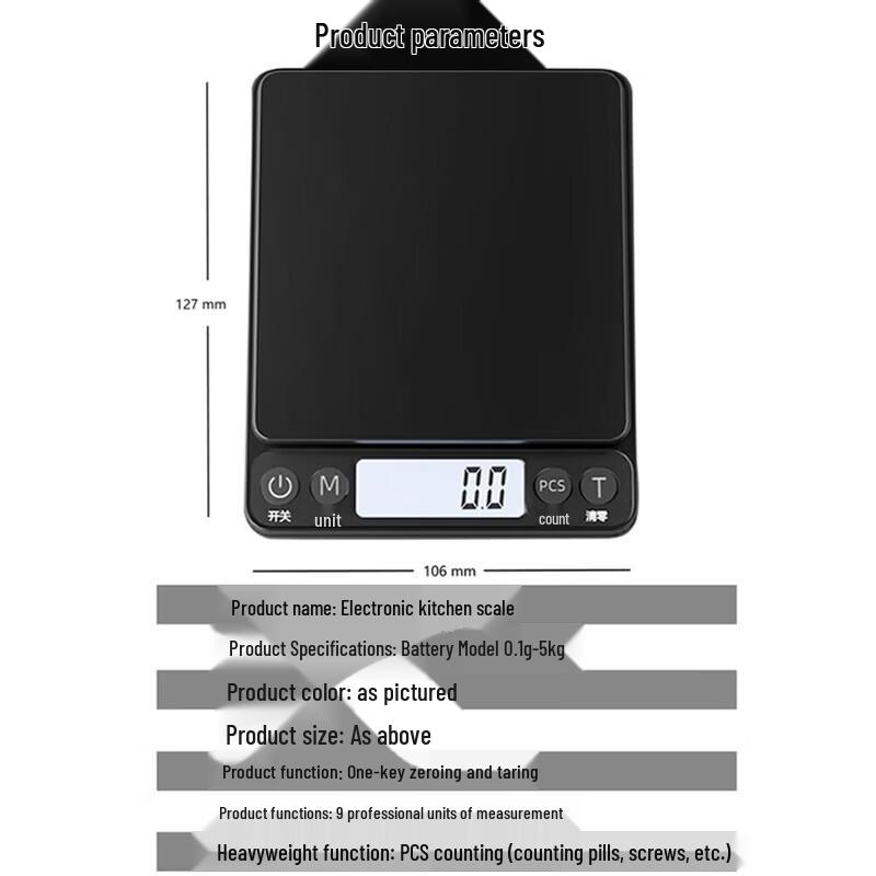 High-Precision Digital Kitchen & Baking Scale