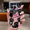 For Honor 400 Smart 5G Case Honor X7d 4G 5G Cover Clear Luxury Fashion Butterfly Flower Soft TPU Silicone Transparent Phone Case