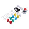 QM070912 Kit DIY Jogos de Arcade com Botões de Arcade LED Encoder Sem Atraso para Projetos DIY Raspberry Pi