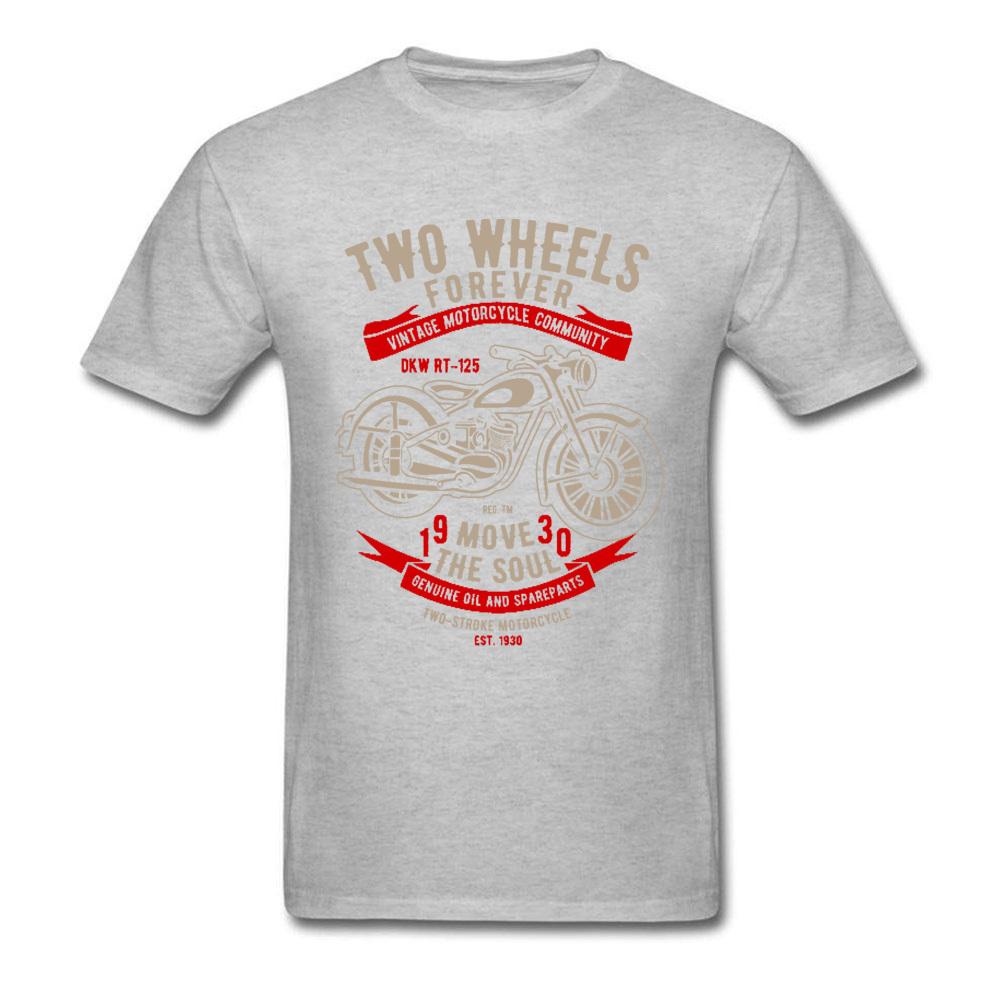 Vintage Retro Motorcycle Community Cycle Black T Shirt Motobike Cool Fashion New T-shirts Father Day Cotton Streetwear Tshirt