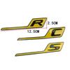 ABS For Mercedes Benz A35 45 43 AMG W177 W176 A35 A45 A45S TURBO 4MATIC Car Trunk Letters Emblem Badge Logo Stickers Accessories Iii1
