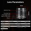 7artisans 35mm Prime Lens for Fujifilm and Mirrorless Compact Cameras f0.95 X-Mount X-T1, X-T2, X-T3, X-T20, X-T30, X-E1, X-E2, X-E3 Large-Aperture