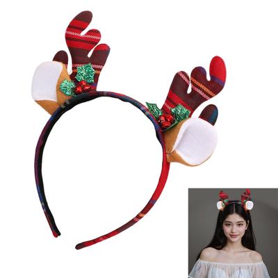 Kids Holiday Headbands Safe Fabric Costume Hair Accessory Fashion Hairband For Birthday Halloween Event