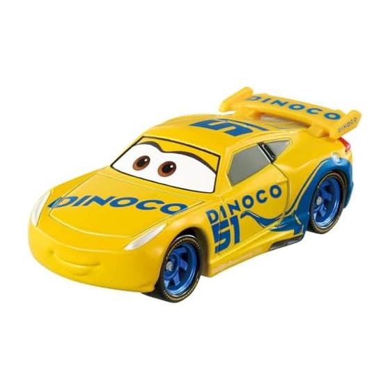 TAKARA TOMY  Disney Cars Tomica C-06 Cruz Ramirez (Тип гонок DINOCO)  Мини-машина Игрушечная машина Возраст 3+ В коробке Проходит стандарты безопасности игрушек Знак ST
