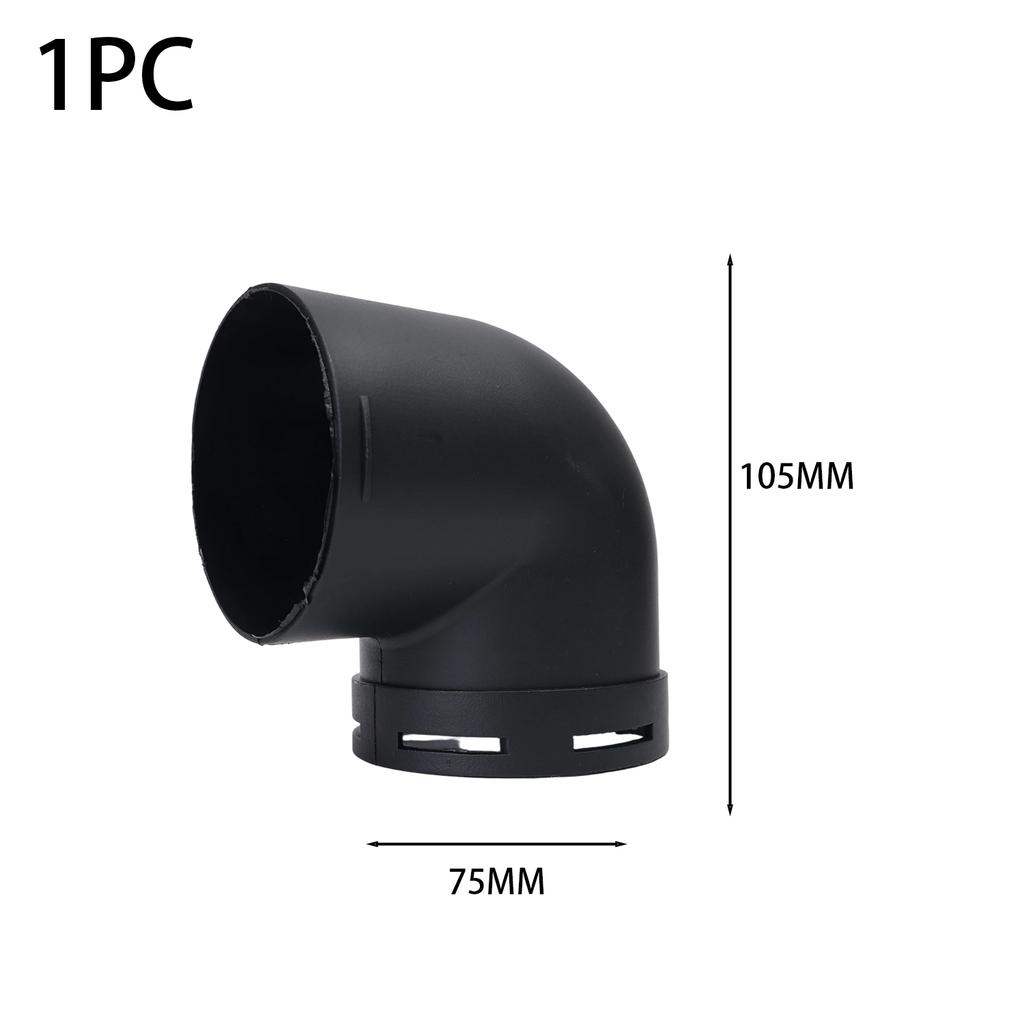 Air Vent Outlet L Elbow Connector Bend Piece Duct Pipe Ducting Hose Connect for Diesel Heater Car Truck VAN Camper 60MM/75MM