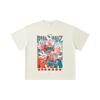 260 GSM Double Yarn 32 Count 100% Cotton Dragon Ball V37 Print Unisex Heavy Cotton T Shirt