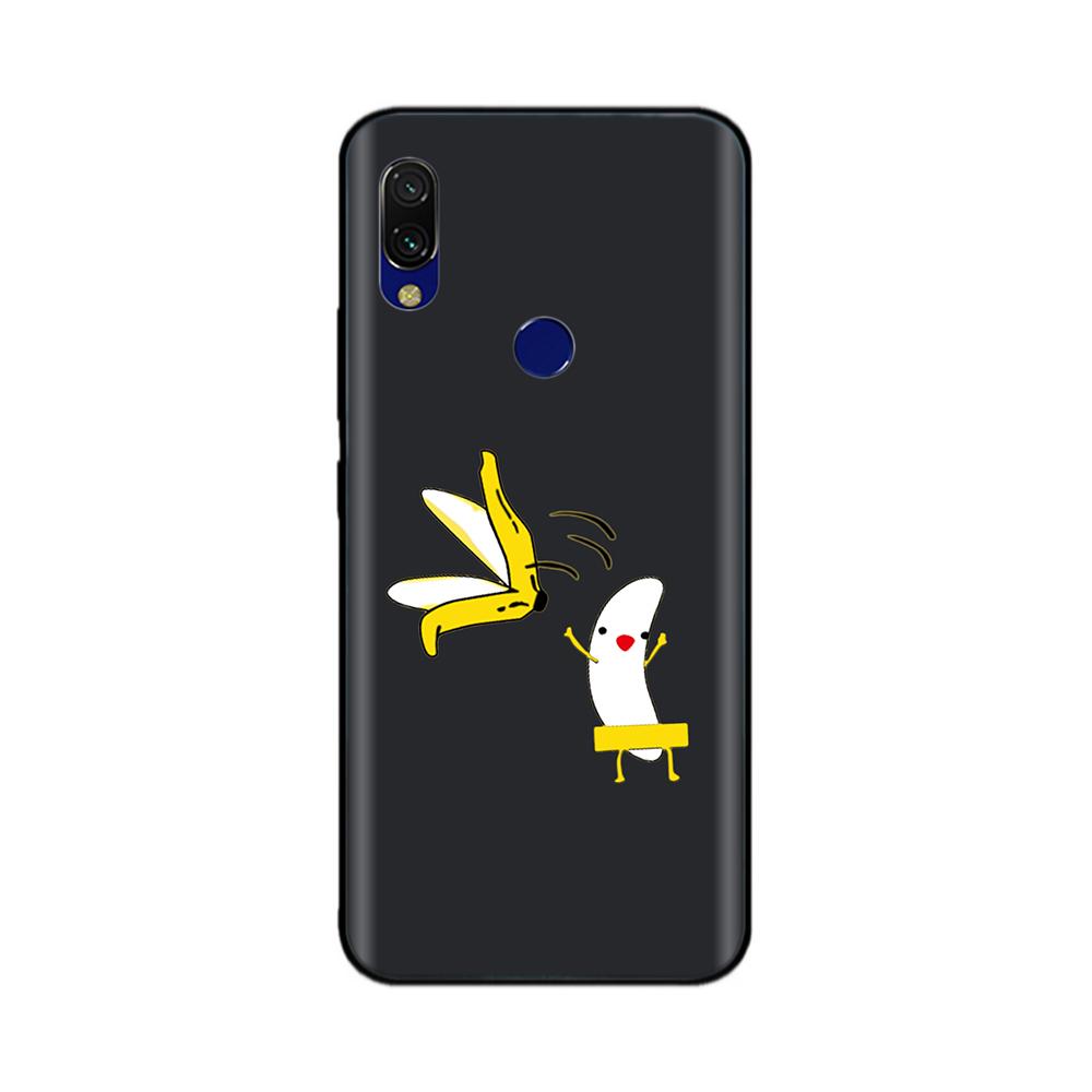 For Xiaomi Redmi 7 Case Redmi7 Black Silicon Bumper Soft Tpu Phone Case Cover For Xiaomi Redmi Note 7 Pro Note7 Case Funda Coque