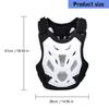 Breathable Motorcycle Armors Vest Impact Resistant Design Adjustable Straps Chest Armors For Customized Fit And Protection