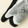 3Pairs Short Tube Sweet Bow Socks Breathable Split Toe Ankle Socks Cotton Two Toe Boat Socks  Women